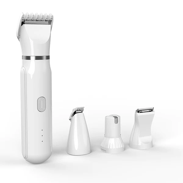 (🔥Last Day Promotion - 49% off) 2025 -Ultimate Pet Grooming Kit 🐶 4-in-1 Electric Clippers with 4 Interchangeable Blades